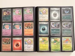 Pokemon Card Binder w/Almost Completed 151 Set ⚡ - Image 5