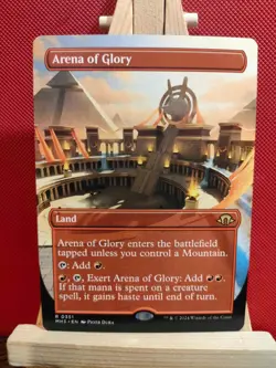 Arena of Glory (Borderless) - Modern Horizons 3 - NM - Rare - MTG - Image 1