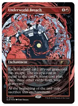 🌟 Underworld Breach Secret Lair 🔥 RAISED FOIL MTG 🌟 - Image 2