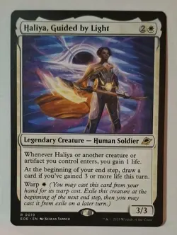 MTG Haliya, Guided by Light x1 EoE Regular PFRESH! - Image 1