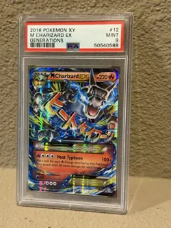 2016 Pokemon XY Generations M Charizard EX #12 PSA 9 Mint - Image 2