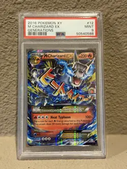 2016 Pokemon XY Generations M Charizard EX #12 PSA 9 Mint - Image 4