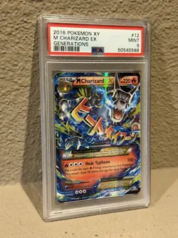 2016 Pokemon XY Generations M Charizard EX #12 PSA 9 Mint - Image 5
