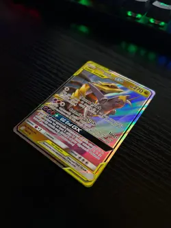 Pokemon Garchomp & Giratina GX 146/236 Unified Minds TAG TEAM Ultra Rare Holo NM - Image 2