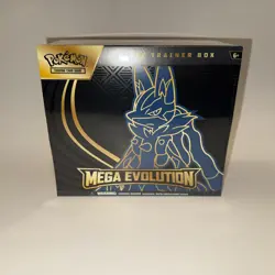 Pokemon TCG Mega Evolution ETB Lucario Elite Trainer Box NEW FACTORY SEALED - Image 1