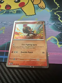 Charcadet 026/182 Cosmos Holo Sv: Paradox Rift Pokemon TCG NM Condition 2023 - Image 2