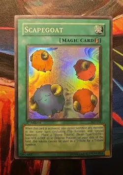 Yu-Gi-Oh! Scapegoat SDJ-041 Starter Deck: Joey 1st Edition Vintage Card - Image 1