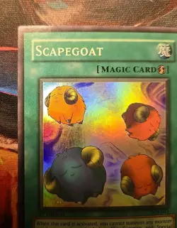 Yu-Gi-Oh! Scapegoat SDJ-041 Starter Deck: Joey 1st Edition Vintage Card - Image 2