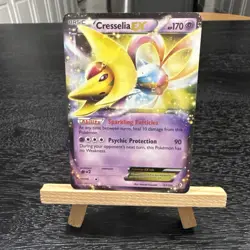 Pokemon - Cresselia EX 67/149 Holo Ultra Rare TCG Card BW Boundaries Crossed LP - Image 1