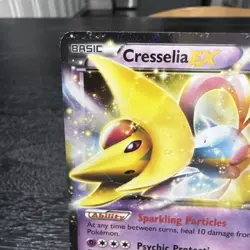 Pokemon - Cresselia EX 67/149 Holo Ultra Rare TCG Card BW Boundaries Crossed LP - Image 2