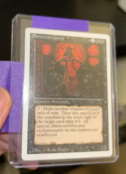 Sorceress Queen Mtg Magic the Gathering AP11 - Image 1