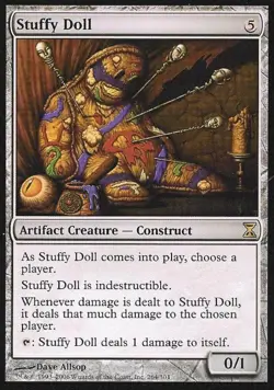 MTG English Stuffy Doll Light Play Normal Time Spiral - Image 1