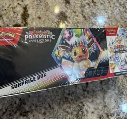 Pokemon Prismatic Evolutions Surprise Box And Booster Bundle- Sam's Club SEALED! - Image 1
