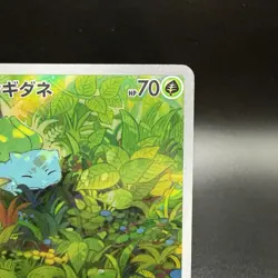 Bulbasaur 166/165 Scarlet & Violet 151 Pokemon Card TCG 151 Holo (Japanese) MINT - Image 3