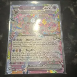 Pokemon TCG Sylveon EX Prismatic Evolutions Double Rare Holo Card 41/131 NM - Image 2