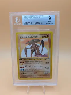 2002 Pokemon Neo Destiny - BGS 9 1st Edition Shining Kabutops 108/105 Holo - Image 1