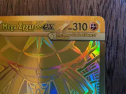 Pokemon TCG English Mega Zygarde Ex Gold 124/88 Perfect Order Pre-release - Image 4