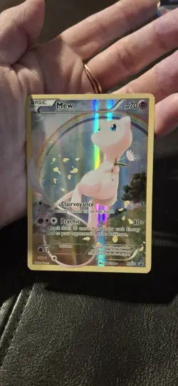 Pokemon TCG Mew XY110 Holo Black Star Promo Full Art 2016 - Image 1