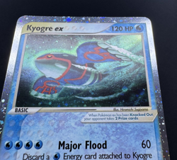 KYOGRE EX-HOLO 2003 Pokemon BLACK STAR NINTENDO PROMO #1 NICE!!!! - Image 5