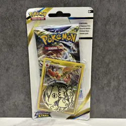 Pokemon TCG Sword & Shield Brilliant Stars Checklane Blister Pack Flapple - Image 1