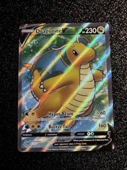 Dragonite V Full Art 076/078 Pokemon GO Holo 💎💎Absolute MINT💎💎 - Image 1