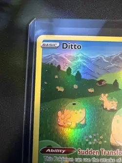 Pokemon TCG Ditto GG22/GG70 Crown Zenith Galarian Gallery Holo Card NM Condition - Image 2
