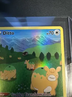 Pokemon TCG Ditto GG22/GG70 Crown Zenith Galarian Gallery Holo Card NM Condition - Image 5
