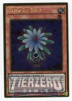 Yugioh Glow-Up Bulb PGL2-EN033 Gold Rare 1st Edition NM - Image 1