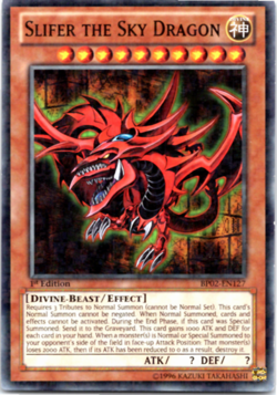 Slifer the Sky Dragon - BP02-EN127 - Mosaic Rare - 1st Edition - Yugioh - Image 1