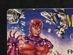 Marvel Overpower Card Game CCG Magneto Hero Card ~MP~ - Image 3