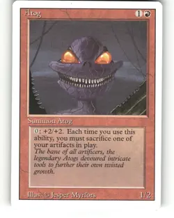 Magic TCG Card Atog - Image 1
