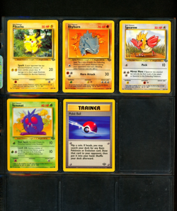 1999 Pokemon JUNGLE SET Unlimited Edition COMPLETE Uncommon Common Cards Lot NM - Image 5