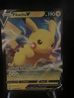 Pikachu V SWSH061 SWSH: Sword & Shield Promo Cards Holo - Image 1