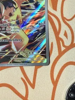 Ethan's Typhlosion Holo Illustration Rare Card 190/182 Sv10: Destined Rivals IR - Image 2