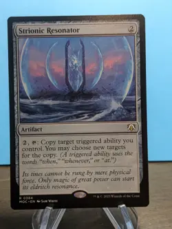 Strionic Resonator Commander: March of the Machine Normal 384 MTG NM - Image 1