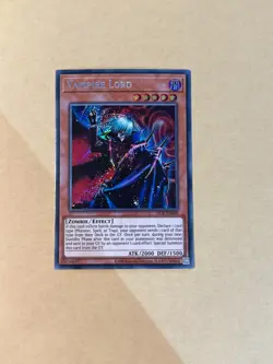 Vampire Lord - DCR-EN000 - Secret Rare - YuGiOh 25th Reprint NM - Image 1