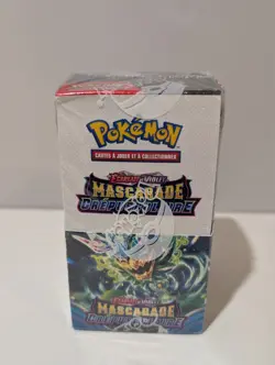 French Pokemon Scarlet Violet Twilight Masquerade Half Booster Box 16 Packs - Image 1