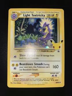 [LP] Pokemon - Light Toxtricity SWSH137 - Celebrations 25th Promo - English - Image 2