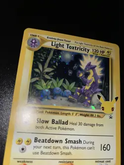 [LP] Pokemon - Light Toxtricity SWSH137 - Celebrations 25th Promo - English - Image 3