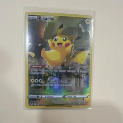 Pokemon Pikachu GG30/GG70 Crown Zenith Galarian Gallery Ultra Rare Full Art Holo - Image 1