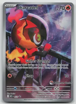 Charcadet 022 Pokemon Center Promo NM Phantasmal Flames - Image 1
