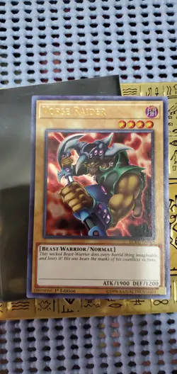 Yugioh! Vorse Raider LCKC-EN003 Ultra Rare 1st Edition NM - Image 2