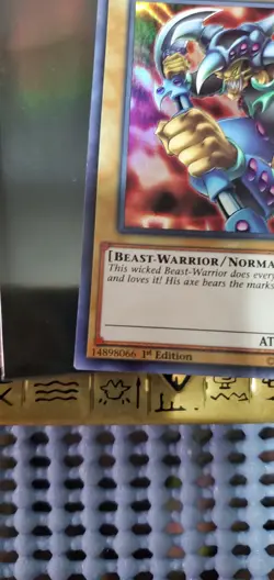 Yugioh! Vorse Raider LCKC-EN003 Ultra Rare 1st Edition NM - Image 5