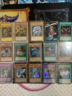 Yugioh Vintage Elemental Hero Blue Eyes White Dragon Joblot - Image 1