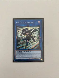 Yugioh S:P Little Knight RA03-EN049 Secret Rare 1st Ed NM - Image 1
