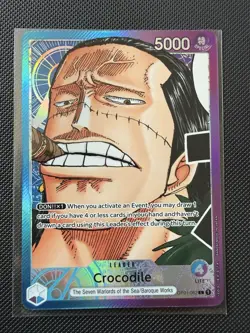 One Piece TCG Kaido OP01-061 Crocodile OP01-062 King OP01-091 Alt Art Leaders - Image 2