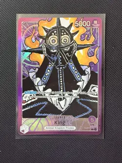 One Piece TCG Kaido OP01-061 Crocodile OP01-062 King OP01-091 Alt Art Leaders - Image 4