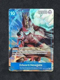 One Piece: Carrying On His Will - Edward.Newgate #OP13-042 ALT Art SR - Image 1