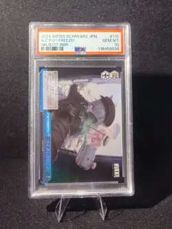 2024 WEISS SCHWARZ JPN GODDESS OF VICTORY: NIKKE RRR A.C.P.U.! FREEZE! PSA 10 - Image 1