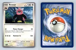 Bewear #53/64 SV Shrouded Fable 2024 Common Pokemon TCG Card - Image 1